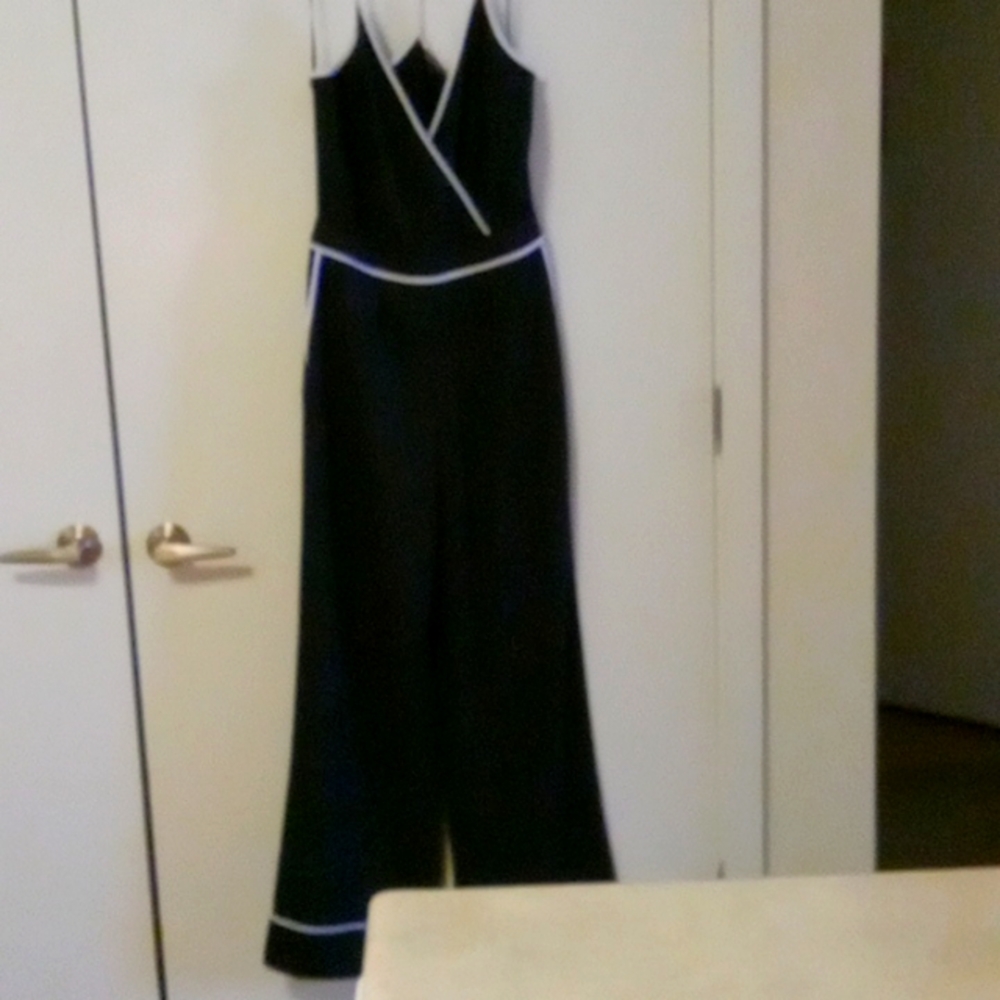 Beautiful Express Black & White Jumpsuit